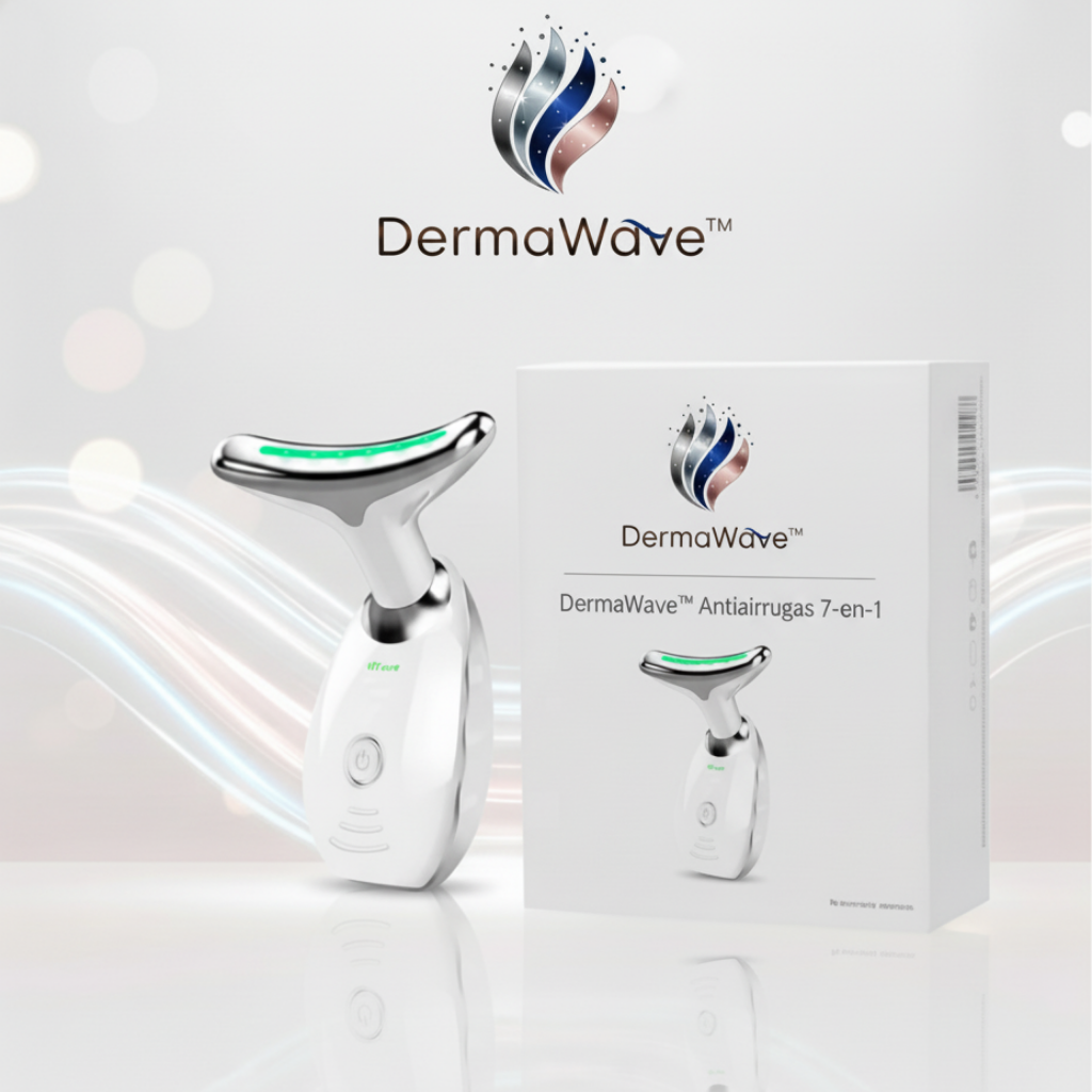 DermaWave™ Antiarrugas 7-en-1 - Resultados clínicos en casa.