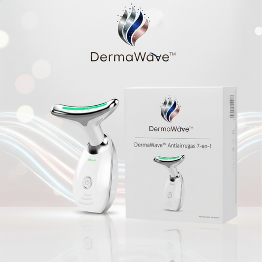 DermaWave™ Antiarrugas 7-en-1 - Resultados clínicos en casa.