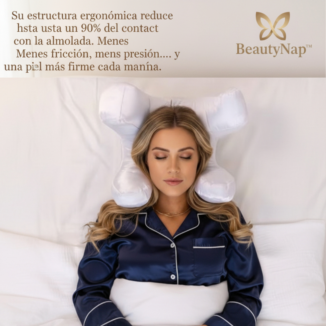 BeautyNap™ Almohada Antiedad - Sueño reparador, piel renovada.